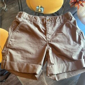 Carhartt Women's Brown Cargo Shorts